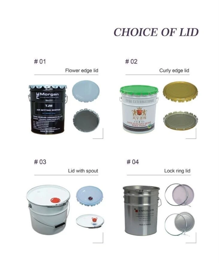 5 Gallon Industrial Metal Pails suppliers