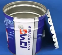 20l Metal Buckets Maalipakkaus kestävällä kahvalla ja kannella